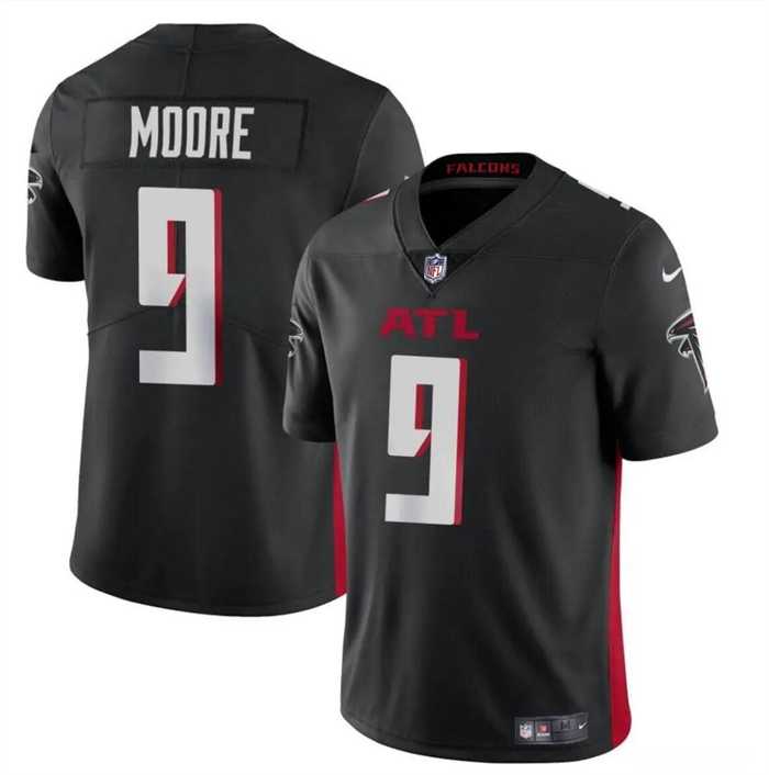 Men & Women & Youth Atlanta Falcons #9 Rondale Moore Black Vapor Untouchable Limited Football Stitched Jersey->atlanta falcons->NFL Jersey